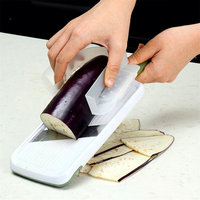 Mandoline manuelle en acier inoxydable Maisons Kitchen Gadgets pour fruits et légumes, antiadhésive et facile à nettoyer