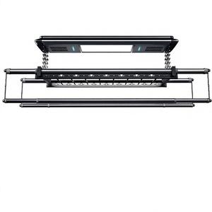 Smart Electric <b>Clothes</b> <b>Drying</b> <b>Rack</b> With LED Lighting Remote Control Modern Laundry System For Indoor Use - Product Image 1