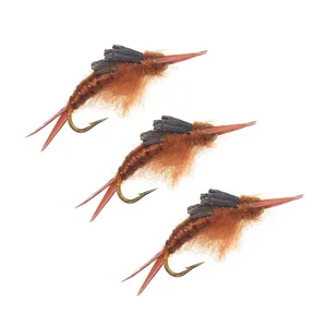 Beadhead Stonefly Nymph Fishing Flies Realistic Nymph Scud Fly for Trout Fly Fishing Streamer Tying Artificial Lure