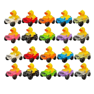 Giocattoli da Bagno a Forma di Anatra Jeep Personalizzati con Logo, Nuovo Design in Colori Classici, Anatra in Gomma Jeep Classica - Product Image 1