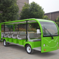Autobus scolaire électrique 14 places personnalisé pour les visites touristiques Voiture électrique écologique