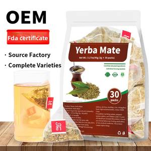 Té Medicinal <span class=keywords><strong>en</strong></span> Bolsitas de Manzanilla, Hibisco, Lavanda, Menta Verde, Semillas de Cardo Mariano, Cimicífuga, Flor de Mariposa Azul y Yerba <span class=keywords><strong>Mate</strong></span> - Product Image 3