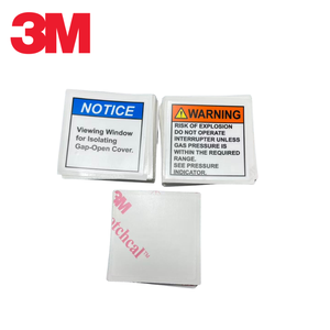 Etiqueta de Identificación Personalizada 3M Scotchcal 2008 con Certificación UL, Película de Vinilo para Paneles Eléctricos, Etiqueta de Seguridad - Product Image 3