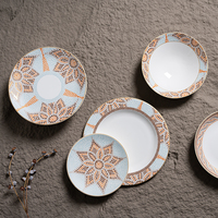 Service de vaisselle en porcelaine fine de luxe P&T, assiettes élégantes vintage, vente en gros pour hôtels et restaurants