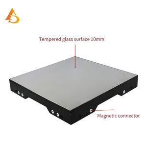 Panel de Espejo Infinito Magnético de Vidrio Templado con Luces de Escenario, Efecto 3D, Pista de Baile LED para Bodas y Fiestas - Product Image 4