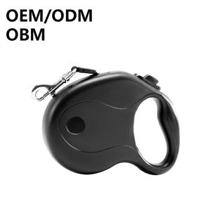 สายจูงสัตว์เลี้ยงแบบยืดหดได้อัตโนมัติสำหรับสุนัขขนาดเล็ก/กลาง รับน้ำหนักได้ 50 ปอนด์ สายไนลอนสปริงสแตนเลส ป้องกันการพันกัน - Product Image 1