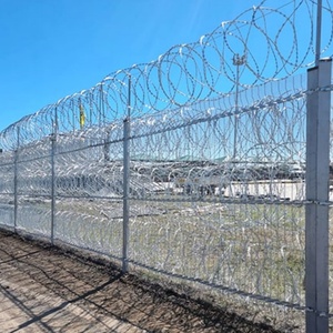 Alambre de Púas Galvanizado Anticorrosión, Rollo de Alambre de Hierro Simple, Alambre Concertina para Protección - Product Image 5