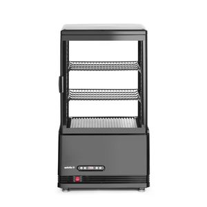Vetrina Refrigerata Arktic Black da 58 Litri, 230V/170W, Attrezzatura di Refrigerazione Commerciale per Cucina, 452x406x830mm (H) - Product Image 1