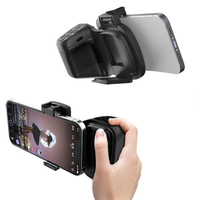 Support de téléphone portable en ABS, poignée de maintien pour appareil photo, télécommande sans fil BT détachable, clip de fixation – Offre Spéciale