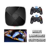 Nouvelle arrivée i3 Console de jeu vidéo rétro Boîte de jeux 3D Console de jeux classique Sortie 4k HD Console de jeux pour PSP/N64