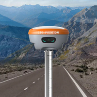 G9L Laser RTK Récepteur GNSS AR Laser Survey 1408 Canaux Différentiel Gnss Rover Léger Constellation Complète Code Permanent