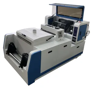 Impresora Todo en Uno tipo A2 PET film, dtf, máquina de vibración de polvo A2 para camisetas, bricolaje, fábrica, novedad de 2022