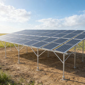 Diseño de Granja Solar Comercial GL, Energía Solar para la Agricultura, Sistema de Energía Solar, Sistema de Montaje Solar, Carga de Viento Alta 60m/s, Nieve - Product Image 6