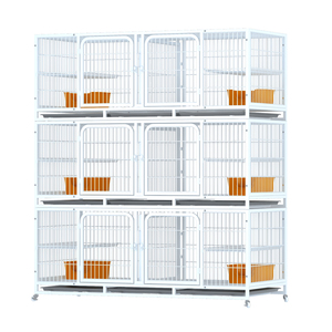 Drei schicht iger Katzen käfig Haustier zucht Eisen Großes doppeltes mehr schicht iges Innen haus Haushalt Haustier Katze Zucht käfig Haus - Product Image 3