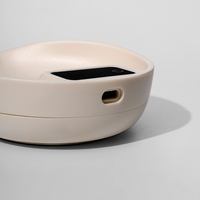 Balance de cuisine numérique 2-en-1 ABS pour grains de café, mini, alimentée par piles, avec fonction de mesure du temps et couvercle