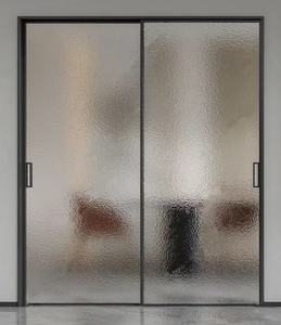 Puerta Corredera de Vidrio Templado Personalizable Anti-Impactos para Balcón Exterior, Puerta de Apertura Total para Invernadero, Patio o Baño - Product Image 4