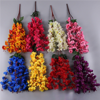 Faux Bouquet de Fleurs Artificielles de Prunier, Branche de Fleurs de Pêcher et Cerisier en Soie, Fausses Fleurs Décoratives pour Mariage, Maison, Bureau, Fête
