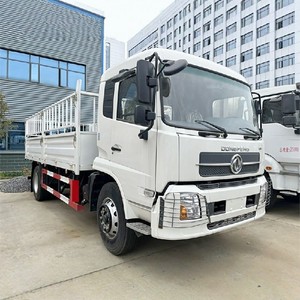ขายตรงจากโรงงาน รถบรรทุกตู้ทึบ 4x2 รั้วสูง Dongfeng 10 ตัน 12 ตัน รถบรรทุกขนส่งสินค้า - Product Image 2