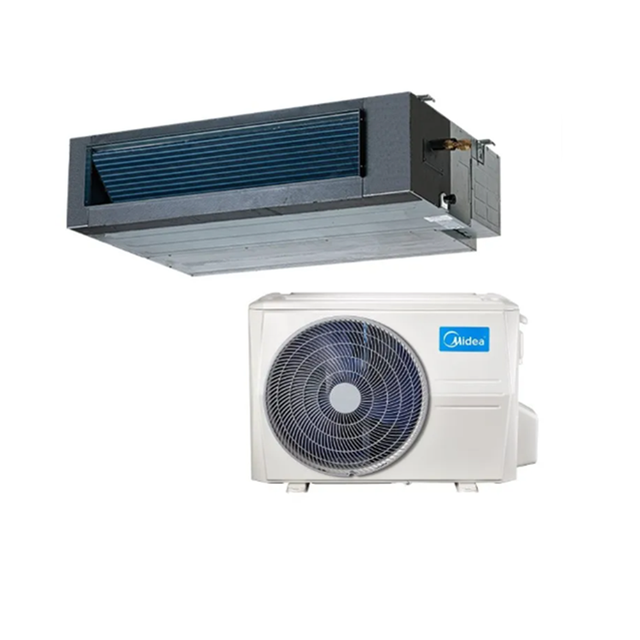 Midea Cooling and Heating 12000 18000 24000 Btu Inverter Type Duct Air Conditioner