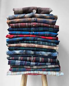 Comfortable High Quality Men's <b>Flannel</b> Breathable Shirt 100% Cotton and Plus Size for Men's - Product Image 3