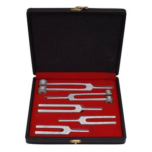 ชุดเครื่องมือส้อมเสียงปรับแต่งประสาทสัมผัส 5 ชิ้น น้ำหนักคงที่ เหล็กไม่เป็นแม่เหล็ก ทนทาน ชุดวินิจฉัยขายดีที่สุด 2026 - Product Image 1