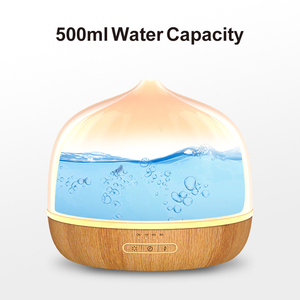 Kegao 500ml Ultrasonic Óleo Essencial Aroma Difusor Quarto Doméstico Controle Remoto Umidificador de ar Night Light - Product Image 5