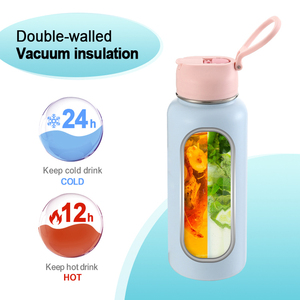 2025 New chai nước bán buôn tùy chỉnh logo18oz 22oz 32oz 40oz chân không cách nhiệt Flask thể thao dưới nước chai với bằng chứng rơm Nắp - Product Image 3