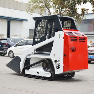 شحن مجاني رخيص صغير جرافات انزلاقية ديزل صغيرة ماركة لوادر جديدة للبيع جرافة ذات عجلات صغيرة - Product Image 2