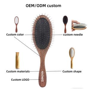 Spazzola di Alta Qualità in Legno per Rimuovere il Pelo degli Animali Domestici, Pettine per Cani, Spazzola con Cuscinetto in Acciaio Inox per Gatti, Lussuosa Spazzola per Toelettatura e Deshedding - Product Image 6