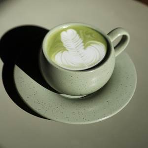 Tasses à café en terre cuite rustique, tasses et soucoupes à café glacé japonais faites à la main, tasses à café en céramique pour latte art européennes - Product Image 3