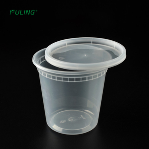 Fuling-taza de sopa sin BPA con tapas, contenedor de plástico para almacenamiento de alimentos, 32oz, 24oz, 16oz, 12oz, 8oz - Product Image 3