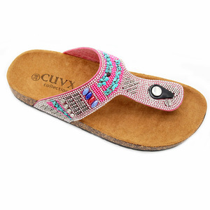 Sandales d'été à paillettes à bout ouvert pour femmes, légères et respirantes, idéales pour la plage - Product Image 3