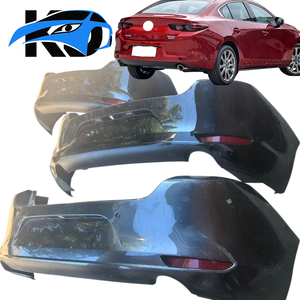 Parachoques Trasero Original Usado para <span class=keywords><strong>Mazda</strong></span> <span class=keywords><strong>3</strong></span> Axela con Sensor de Radar, Arnés de Cableado, Faros Antiniebla y Luz de Freno - Product Image 1