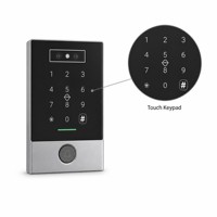 Panneau de contrôle d'accès aux portes avec reconnaissance faciale activé par Wi-Fi, lecteur de cartes RFID, application Android IOS pour système de sécurité domestique intelligent