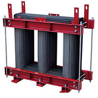 Transformateur de puissance à retour de charge en plastique 3 phases 50/60Hz 10/11 kV, type sec, bobinage en cuivre pour bobine circulaire 100 kVA jusqu'à 2500 kVA