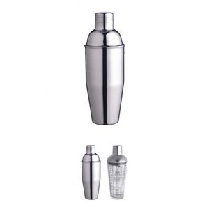 Coctelera de Metal Personalizada, Coctelera de Acero Inoxidable Grabada, Herramienta de Bar de Gran Capacidad con Logotipo - Product Image 2