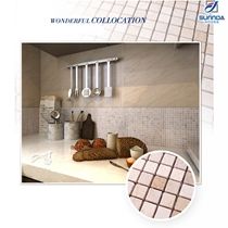 <span class=keywords><strong>Carrelage</strong></span> en céramique rond en forme de pièce de monnaie, antidérapant, blanc et <span class=keywords><strong>noir</strong></span>, pour la décoration complète du corps, pour la salle de bain, la cuisine, le sol et les murs - Product Image 6