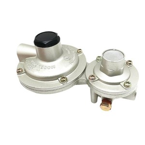 ตัวปรับแรงดันแก๊สโพรเพนแบบโลหะพร้อมเกจวัด สำหรับเตาปิ้งย่าง เตาไฟ - Product Image 5
