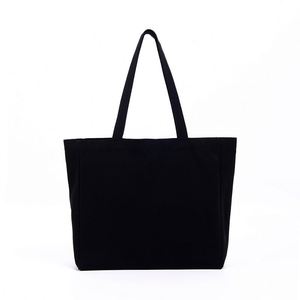 Bolsa de Mano de Gran Capacidad de Lona de Poliéster y Algodón, Productos en Stock, Impresión Digital Personalizada con Serigrafía, Logotipo, Ecológica - Product Image 1