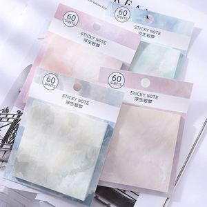 Blocs-notes autocollants personnalisés imprimés, design étoiles colorées et mignonnes, papier adhésif - Product Image 6