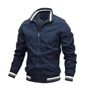 Chaqueta de moda de primavera y otoño para hombre, <span class=keywords><strong>cortavientos</strong></span> de <span class=keywords><strong>Golf</strong></span> impermeable informal con chaqueta de bombardero ligera, estilo Formal al por mayor - Product Image 5