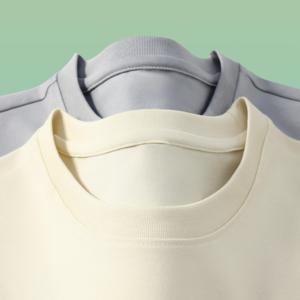 Suéter de Punto para Hombre, de Secado Rápido, Color Blanco Sólido, Grueso, Hombros Caídos, Estilo Vintage, Urbano, Holgado, Bordado Personalizado - Product Image 2