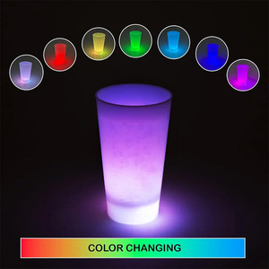 Nouveauté Tasse en plastique lumineuse LED promotionnelle Tasse à Led à capteur de néon pour boîte de nuit de fête - Product Image 6