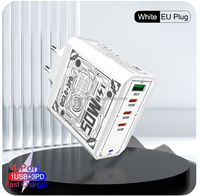 Chargeur mural 50W 3C1A Type C 4 ports PD 3.0 Chargeur rapide USB Mobile Wall Chargeur rapide pour Samsung S23