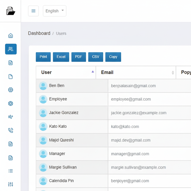 Web Based Document Management System software