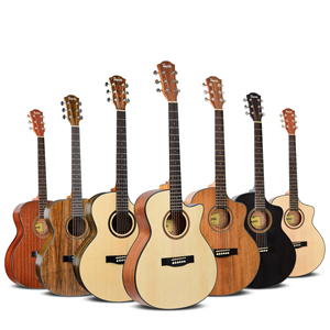 Guitare acoustique Surpass Music de haute qualité, 40 pouces, forme <span class=keywords><strong>OM</strong></span>, entièrement en acajou, finition mate, guitare électrique pour la pratique quotidienne du chant - Product Image 5