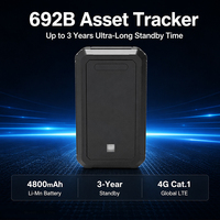 Traceur GPS d'actifs 4G LTE avec 3 ans d'autonomie, installation magnétique, BeiDou GPS WiFi LBS pour véhicule, conteneur, palette