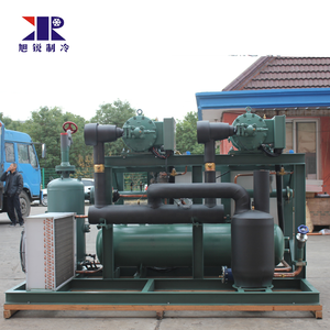 المجمدة المأكولات البحرية تونا بونيتو وحدة التكثيف ضاغط لولبي رفوف الصناعية التبريد Evaporting التبريد المقدمة مواز - Product Image 5