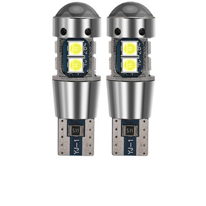 Lampes LED T10 3030 10SMD Canbus pour éclairage d'ambiance automobile, sans erreur de polarité, sans erreur de phase, DC12V/24V 600LM 6500K, éclairage intérieur de voiture - Product Image 5