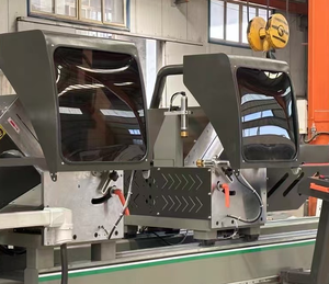Sierra de Corte de Doble Cabezal CNC Integrada de Alta Precisión para la Fabricación de Puertas y Ventanas de Aluminio y PVC - Product Image 6